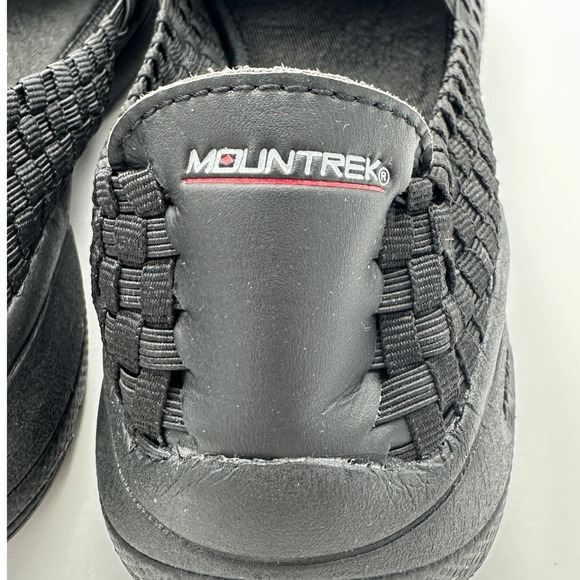 Mountrek SportShift Tour Woven‎ Skimmer Gore Black Comfort Slip On Shoes SZ 8 - Picture 8 of 12